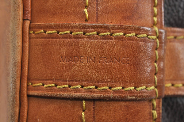 Authentic Louis Vuitton Monogram Noe Shoulder Drawstring Bag M42224 LV 3085J