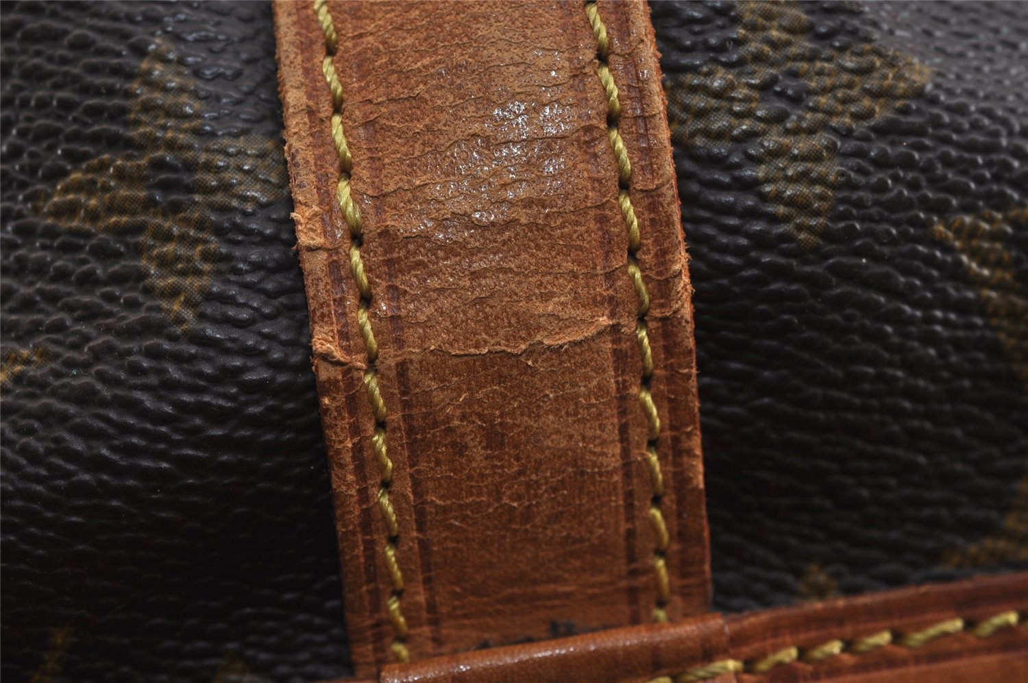 Authentic Louis Vuitton Monogram Noe Shoulder Drawstring Bag M42224 LV 3085J