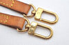 Authentic Louis Vuitton Leather Shoulder Strap Beige 45.7" LV 3085K