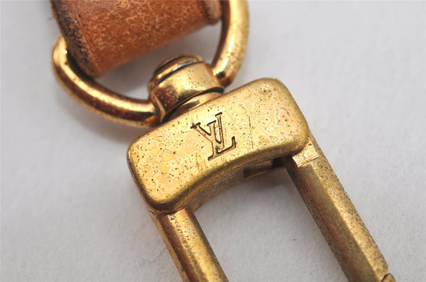 Authentic Louis Vuitton Leather Shoulder Strap Beige 45.7" LV 3085K