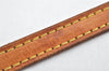 Authentic Louis Vuitton Leather Shoulder Strap Beige 45.7" LV 3085K