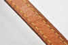 Authentic Louis Vuitton Leather Shoulder Strap Beige 45.7" LV 3085K