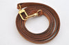 Authentic Louis Vuitton Leather Shoulder Strap Beige 45.7" LV 3085K