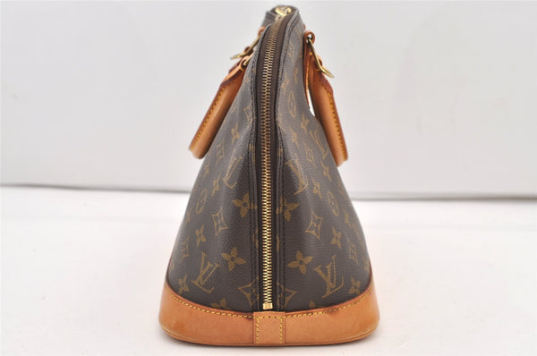 Authentic Louis Vuitton Monogram Alma Hand Bag Purse M51130 LV 3086J