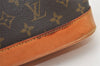 Authentic Louis Vuitton Monogram Alma Hand Bag Purse M51130 LV 3086J