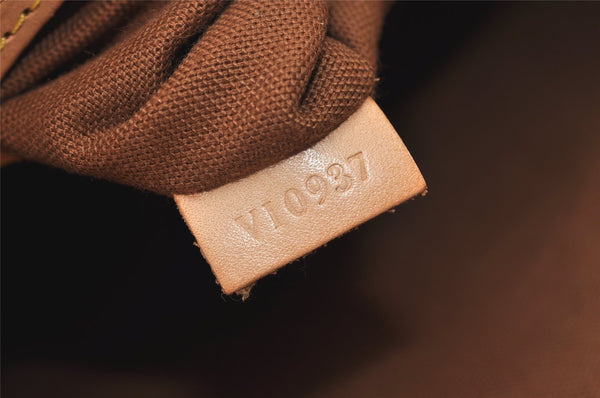 Authentic Louis Vuitton Monogram Alma Hand Bag Purse M51130 LV 3086J