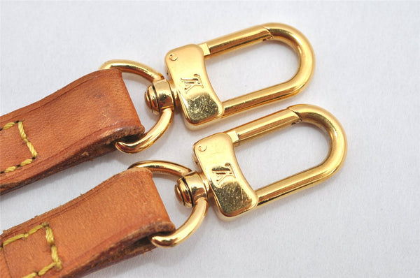 Authentic Louis Vuitton Leather Shoulder Strap Beige 45.3" LV 3086K