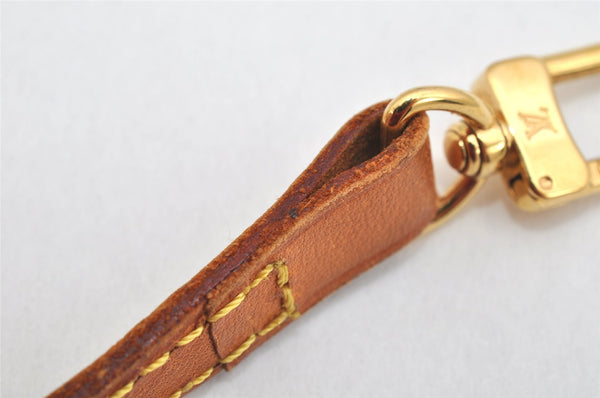 Authentic Louis Vuitton Leather Shoulder Strap Beige 45.3" LV 3086K