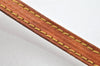 Authentic Louis Vuitton Leather Shoulder Strap Beige 45.3" LV 3086K