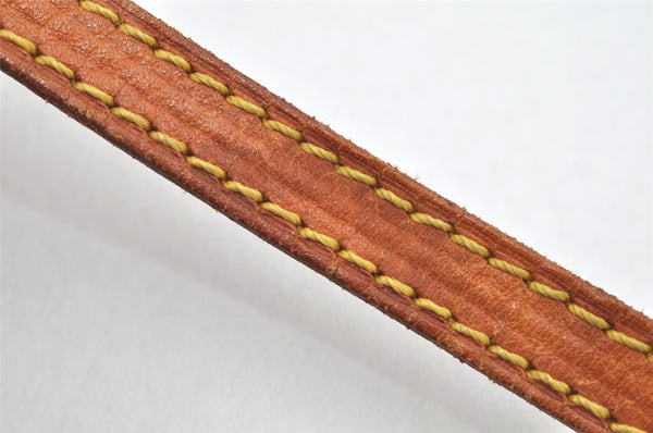Authentic Louis Vuitton Leather Shoulder Strap Beige 45.3" LV 3086K