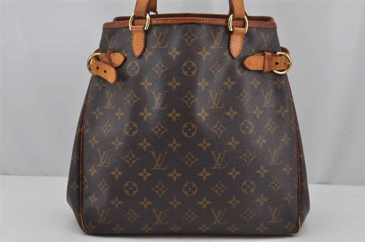Authentic Louis Vuitton Monogram Batignolles Vertical Tote Bag M51153 LV 3087J