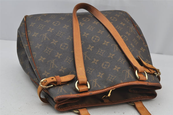 Authentic Louis Vuitton Monogram Batignolles Vertical Tote Bag M51153 LV 3087J