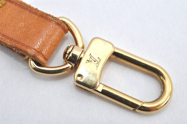 Authentic Louis Vuitton Leather Shoulder Strap Beige 46.5" LV 3087K