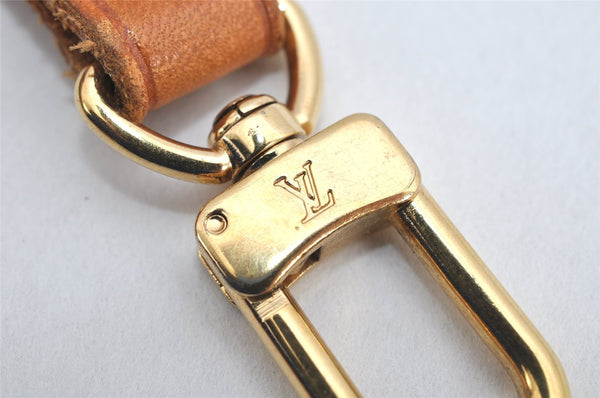 Authentic Louis Vuitton Leather Shoulder Strap Beige 46.5" LV 3087K