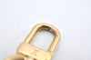 Authentic Louis Vuitton Leather Shoulder Strap Beige 46.5" LV 3087K
