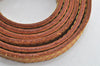 Authentic Louis Vuitton Leather Shoulder Strap Beige 46.5" LV 3087K
