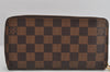 Authentic Louis Vuitton Damier Zippy Long Wallet Purse N60015 LV 3088K