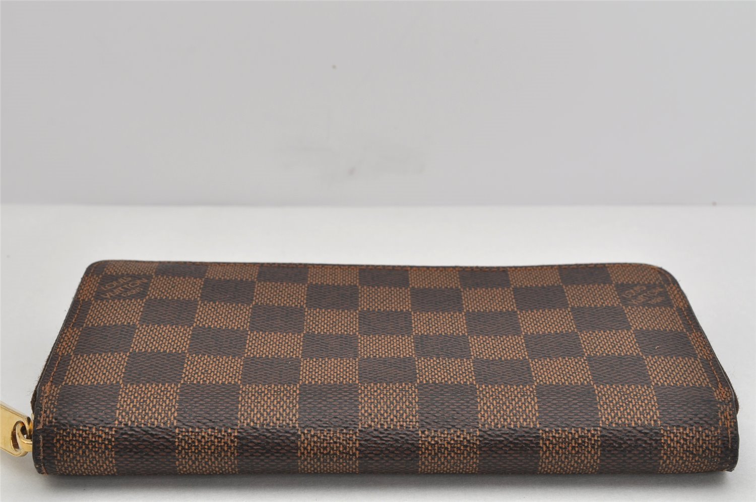 Authentic Louis Vuitton Damier Zippy Long Wallet Purse N60015 LV 3088K