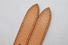 Authentic Louis Vuitton Leather Shoulder Strap For Bucket PM 27.6" Beige 3089I