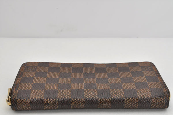 Authentic Louis Vuitton Damier Zippy Long Wallet Purse N60015 LV 3089K