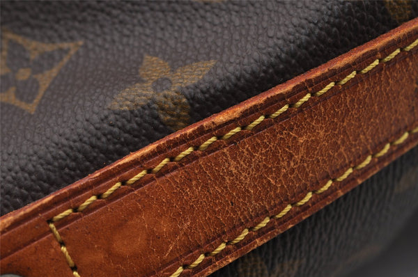 Authentic Louis Vuitton Monogram Noe Shoulder Drawstring Bag M42224 LV 3090I