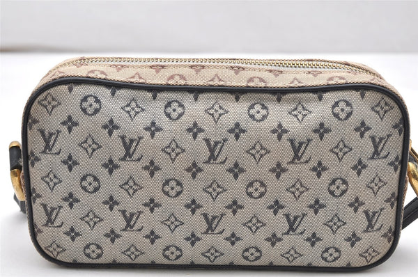 Auth Louis Vuitton Monogram Mini Juliet MM Shoulder Bag M92217 Blue Junk 3090K