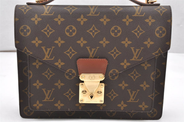 Authentic Louis Vuitton Monogram Monceau 2Way Shoulder Hand Bag M51185 LV 3091K