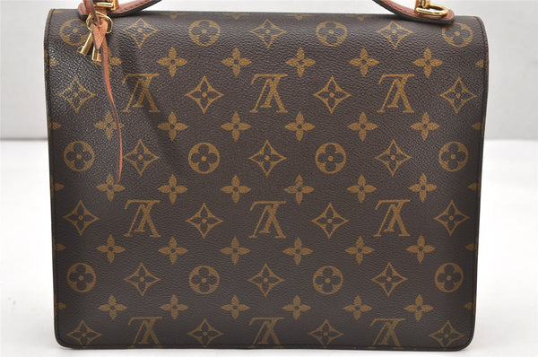 Authentic Louis Vuitton Monogram Monceau 2Way Shoulder Hand Bag M51185 LV 3091K