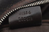 Authentic GUCCI Shoulder Hand Bag Purse GG Canvas Leather 01234 Brown 3093I