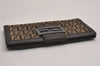 Authentic FENDI Zucchino Vintage Long Wallet Purse Canvas Leather Brown 3095J