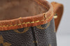 Authentic Louis Vuitton Monogram Bucket PM Shoulder Tote Bag M42238 Junk 3096K