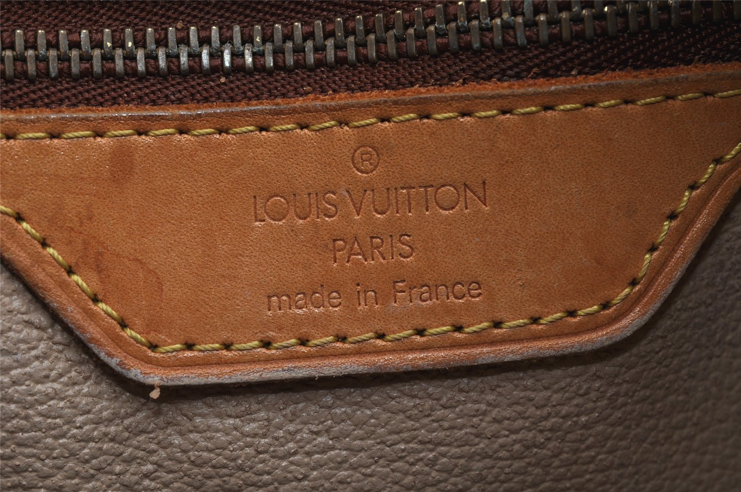 Authentic Louis Vuitton Monogram Bucket PM Shoulder Tote Bag M42238 Junk 3096K