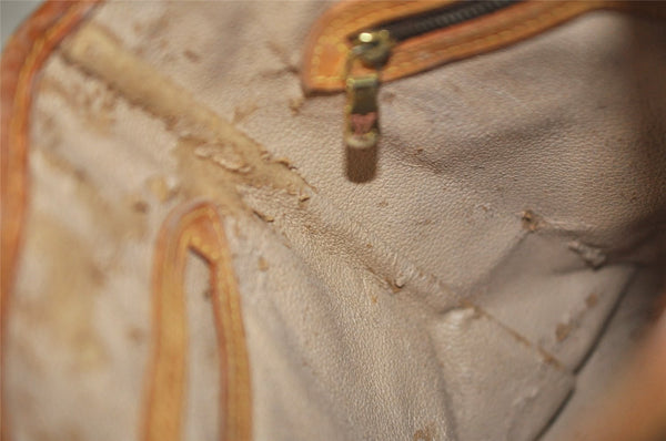 Authentic Louis Vuitton Monogram Bucket PM Shoulder Tote Bag M42238 Junk 3096K