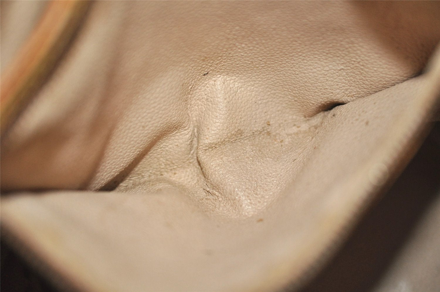 Authentic Louis Vuitton Monogram Bucket PM Shoulder Tote Bag M42238 Junk 3096K