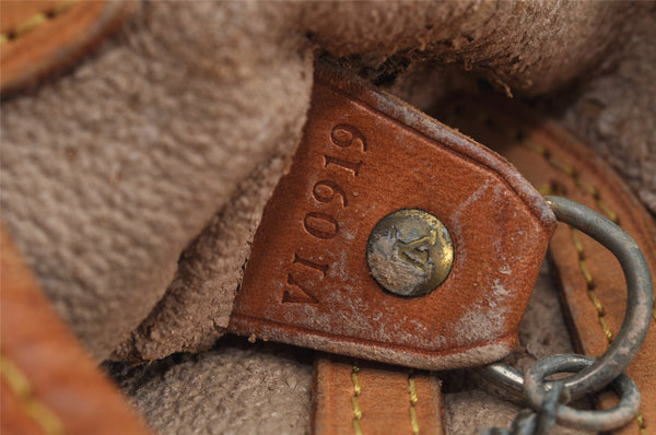 Authentic Louis Vuitton Monogram Bucket PM Shoulder Tote Bag M42238 Junk 3096K