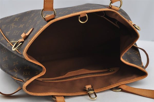 Authentic Louis Vuitton Monogram Batignolles Horizontal Tote Bag M51154 LV 3098I