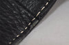 Authentic CELINE Vintage Shoulder Hand Bag Purse Leather Black 3098J