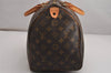 Authentic Louis Vuitton Monogram Speedy 35 Hand Boston Bag M41524 LV 3099J