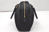 Authentic PRADA Nylon Tessuto Saffiano Leather Hand Bag BL0089 Black 3099K