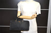 Authentic PRADA Nylon Tessuto Saffiano Leather Hand Bag BL0089 Black 3099K