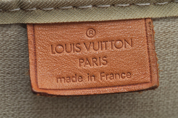 Authentic Louis Vuitton Monogram Deauville Hand Bag M47270 LV 3100I
