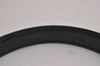 Authentic Christian Dior Trotter Belt Canvas Leather 24.8-29.7" Black 3100J