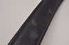 Authentic Christian Dior Trotter Belt Canvas Leather 24.8-29.7" Black 3100J