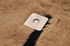 Authentic FENDI Mamma Baguette Shoulder Hand Bag Fur Leather Beige 3102I
