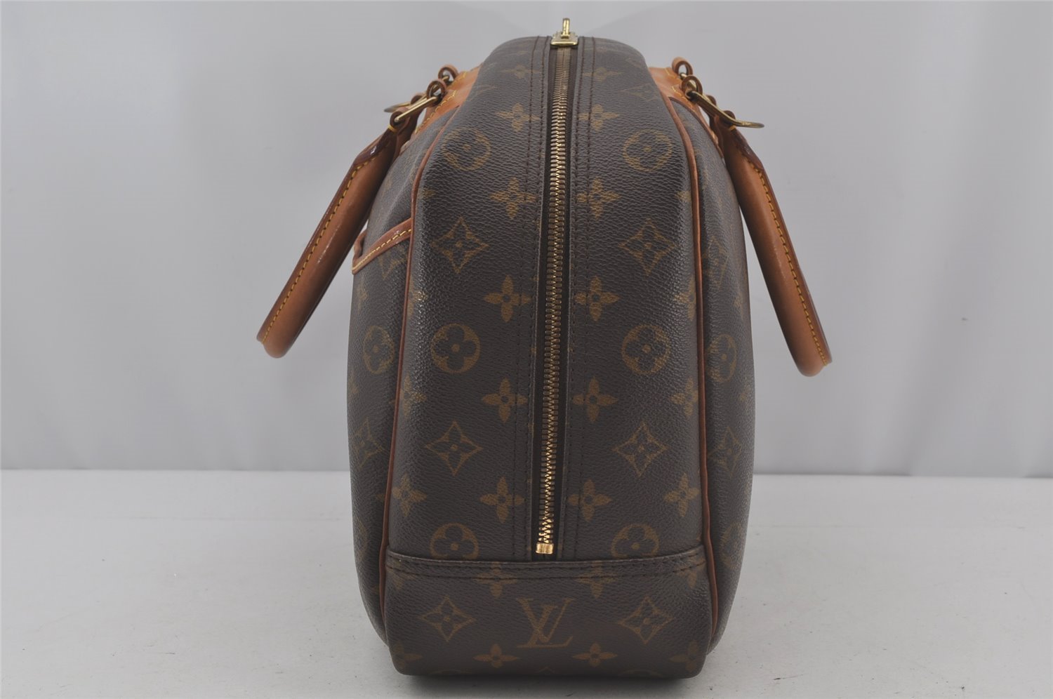 Authentic Louis Vuitton Monogram Deauville Hand Bag M47270 LV 3102J