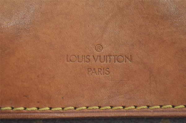 Authentic Louis Vuitton Monogram Deauville Hand Bag M47270 LV 3102J