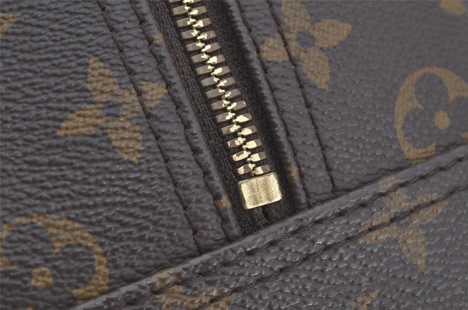 Authentic Louis Vuitton Monogram Deauville Hand Bag M47270 LV 3102J