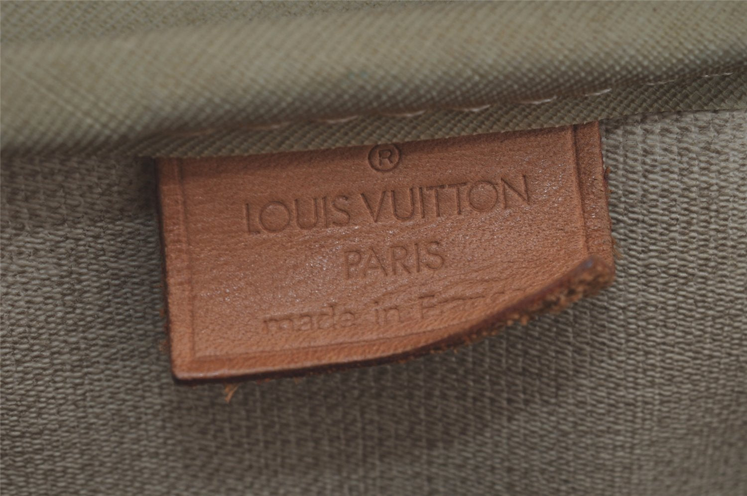 Authentic Louis Vuitton Monogram Deauville Hand Bag M47270 LV 3102J