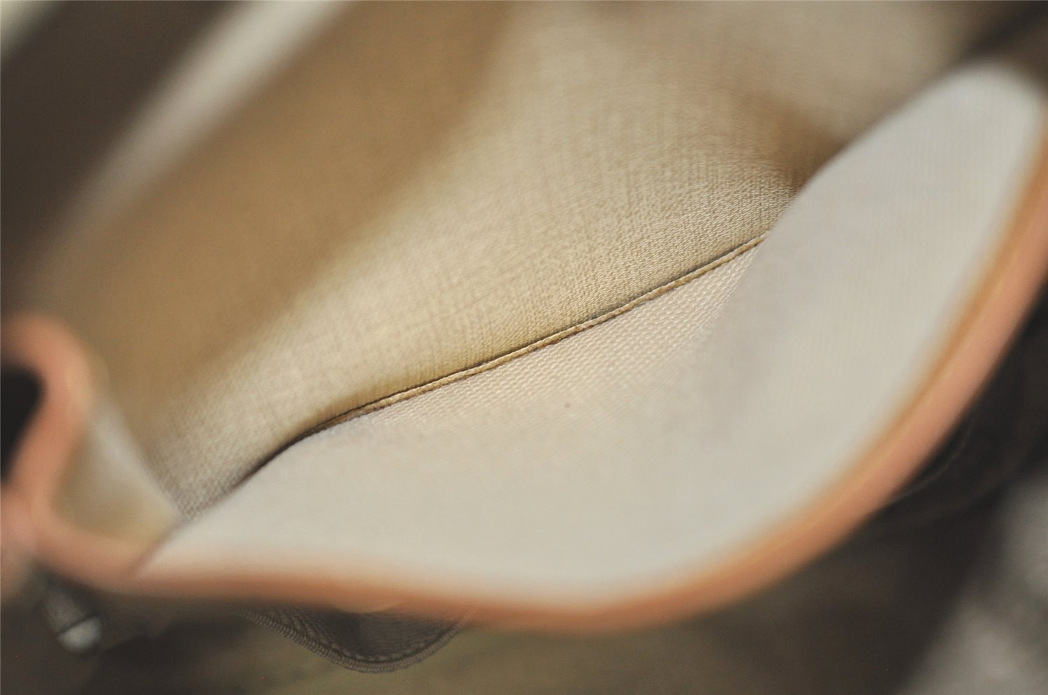 Authentic Louis Vuitton Monogram Deauville Hand Bag M47270 LV 3102J