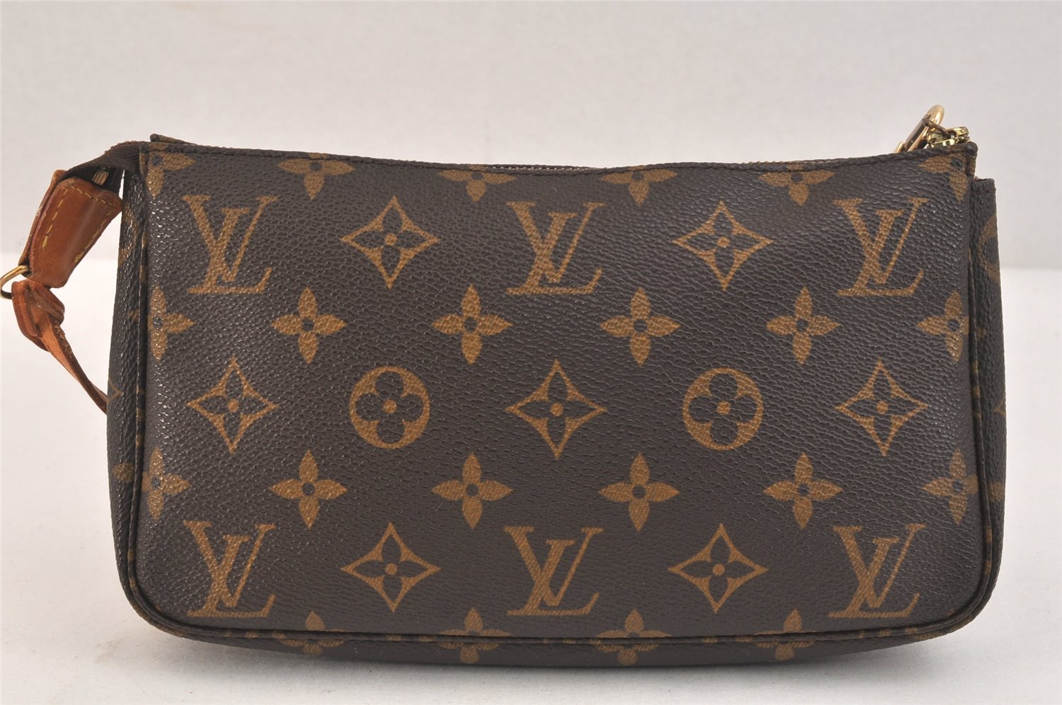 Authentic Louis Vuitton Monogram Pochette Accessoires Pouch M51980 LV 3102K